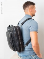 Рюкзак-сумка мужской Franchesco Mariscotti 2-1024кFM1