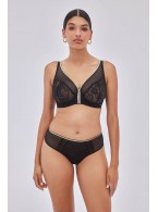 Бюстгальтер Alles Chiara M Bralette Black-Gold