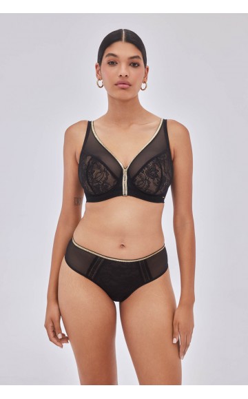 Бюстгальтер Alles Chiara M Bralette Black-Gold
