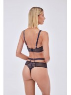 Бюстгальтер Alles Glow M Bralette Navy Blue