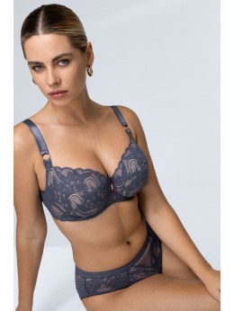 Бюстгальтер Alles Luce Viola PU