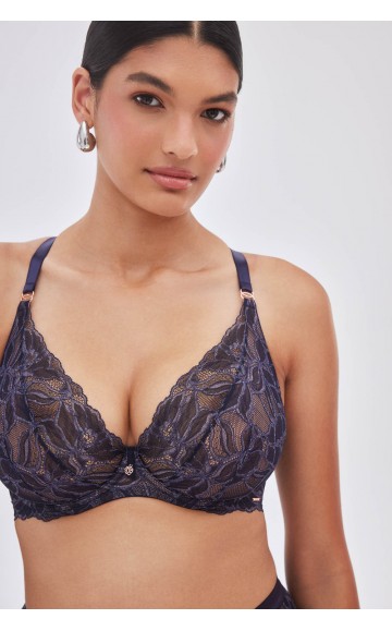Бюстгальтер Alles Glow M Navy Blue Бюстгальтер Alles Glow M Navy Blue