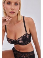 Бюстгальтер Alles Boudoir 01 P-UP Black