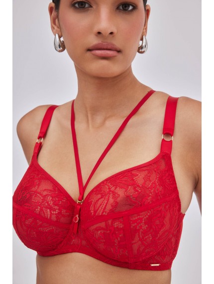 Бюстгальтер Alles Chiara M Red