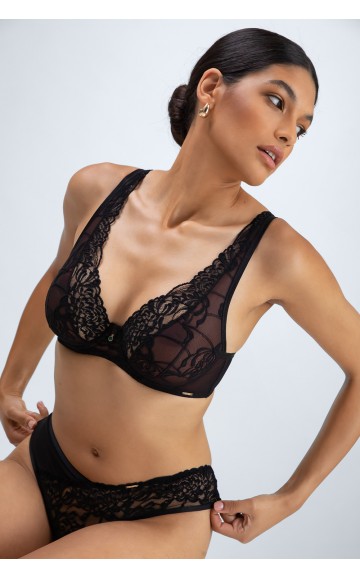 Бюстгальтер Alles Truffle Noir M Bralette
