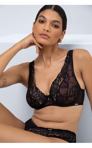 Бюстгальтер Alles Truffle Noir M Bralette