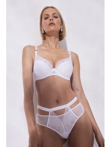 Бюстгальтер Alles Glow P-UP White