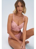 Бюстгальтер Alles Powder Whisper M Longline Pink