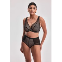 Бюстгальтер Alles Chita M Plus Bralette Czarny