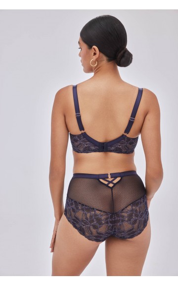 Бюстгальтер Alles Glow PU Navy Blue
