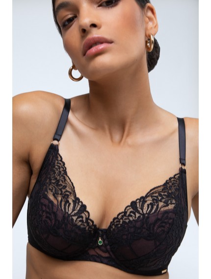 Бюстгальтер Alles Truffle Noir P-UP