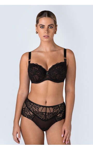 Бюстгальтер Alles Truffle Noir PU