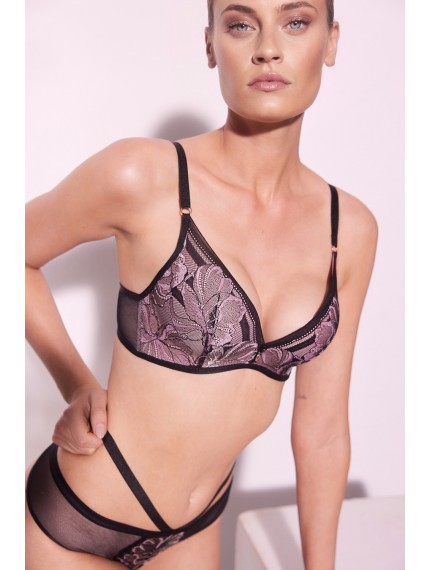 Бюстгальтер Alles Glossy Iris Super P-UP