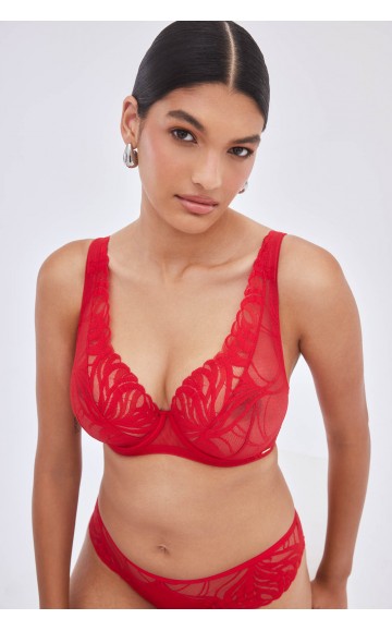 Бюстгальтер Alles Adore M Bralette Red