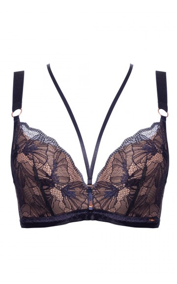 Бюстгальтер Alles Volare Super P-UP Navy Blue