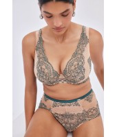 Бюстгальтер Alles Splendore M Bralette Beige-Green