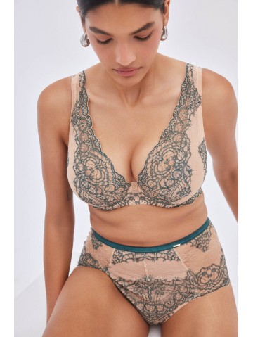 Бюстгальтер Alles Splendore M Bralette Beige-Green