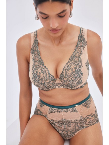 Бюстгальтер Alles Splendore M Bralette Beige-Green