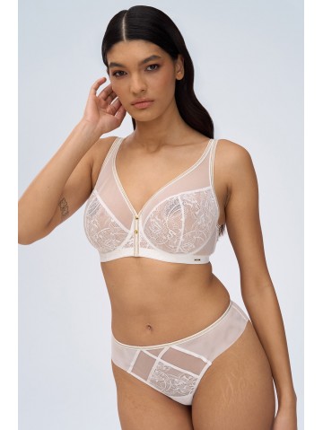 Бюстгальтер Alles Chiara Gold M Bralette Off-White