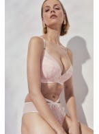 Бюстгальтер Alles Glossy Iris Super P-UP Beige/Pink