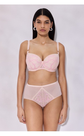 Бюстгальтер Alles Glossy Iris U/W Beige/Pink
