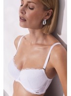 Бюстгальтер Alles Glow 01 P-UP White