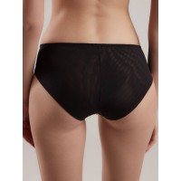 Трусы Conte Satin 3127 Карамель с черным