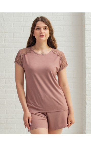 Футболка Belconsta BV3-2307 кофе