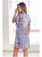 Туника Mia-Mia Sophi 17565 Синий орнамент