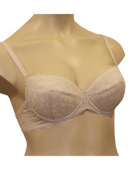 Бюстгальтер Valeria 012007 Серебристый пион Бюстгальтер Valeria 012007 Серебристый пион