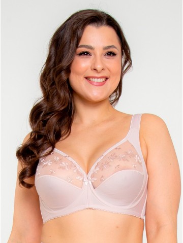 Бюстгальтер Valeria 10496 Серебристый пион