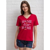 Футболка Belconsta B6-2308 Мэджик красная