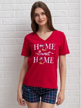 Футболка Belconsta B6-2308 Мэджик красная