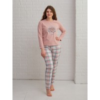 Комплект домашний Belconsta B4-2306 Ежики пудра