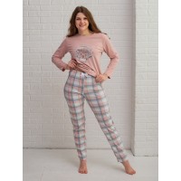 Комплект домашний Belconsta B4-2306 Ежики пудра