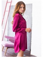 Шелковая сорочка Mia-Mia Rosemary 15146 Вишневый