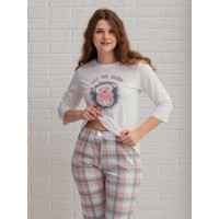 Комплект домашний Belconsta B4-2301 Ежики крем