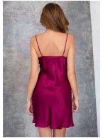 Шелковое платье домашнее Mia-Mia Rosemary 15140 Вишневый Шелковое платье домашнее Mia-Mia Rosemary 15140 Вишневый