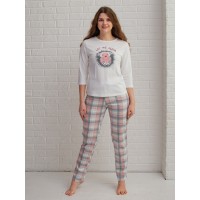 Комплект домашний Belconsta B4-2301 Ежики крем