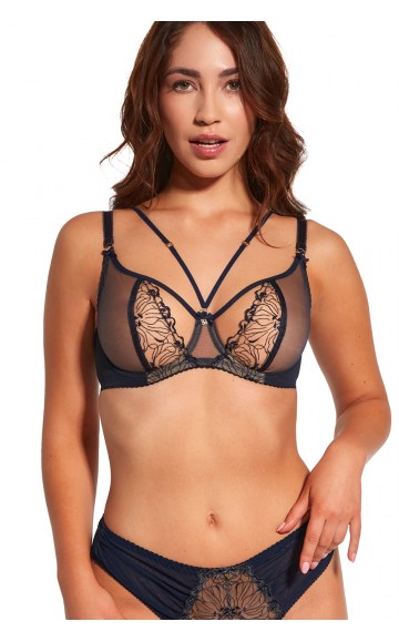 Бюстгальтер Bella Misteria Subtle Temptation Soft balconette Navy blue