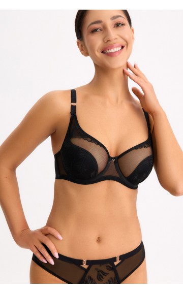 Бюстгальтер Bella Misteria Black Diamond Half padded