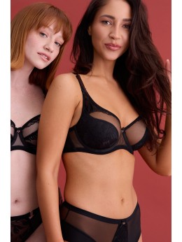 Бюстгальтер Bella Misteria Black Diamond Half padded