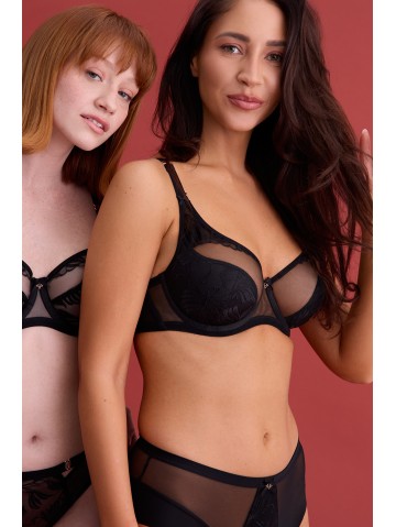 Бюстгальтер Bella Misteria Black Diamond Half padded