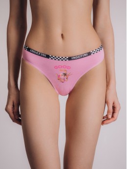 Женские трусы слипы Indefini 3348LUF