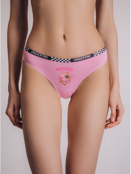 Женские трусы слипы Indefini 3348LUF