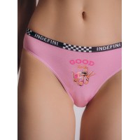 Женские трусы слипы Indefini 3348LUF