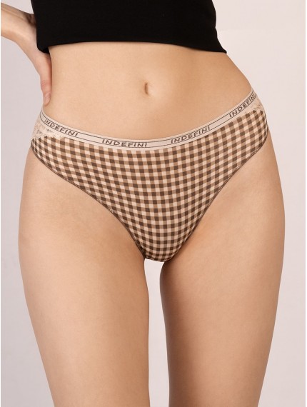 Женские трусы слипы Indefini 1297LUS