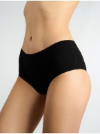 Женские бесшовные трусы Бразильяна черные 5097WUV