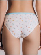 Хлопковые трусы-слипы с забавным принтом Indefini 3224LUB Хлопковые трусы-слипы с забавным принтом Indefini 3224LUB