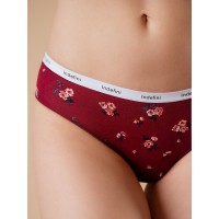 Женские трусы слипы Indefini 1414LUF